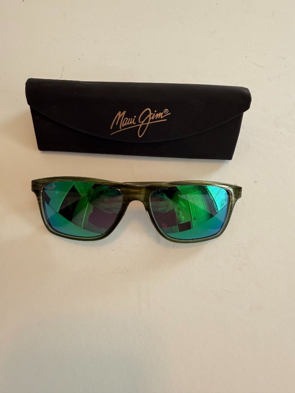 Men's Maui Jim Sunglasses - Olive Green
